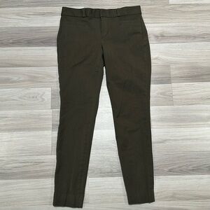 BANANA REPUBLIC Women’s Olive Green Sloan Curvy Fit Pants Size 2